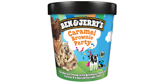 Produktbild Ben & Jerry's Eis Caramel Brownie Party