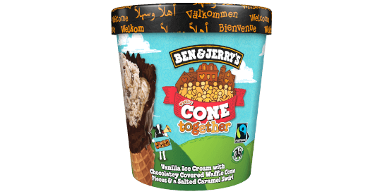 Produktbild Ben & Jerry's Eis Cone Together