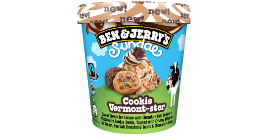 Produktbild Ben & Jerry's Eis Cookie Vermont-ster Sundae 