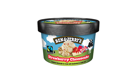 Produktbild Ben & Jerry's Eis Strawberry Cheesecake 100ml