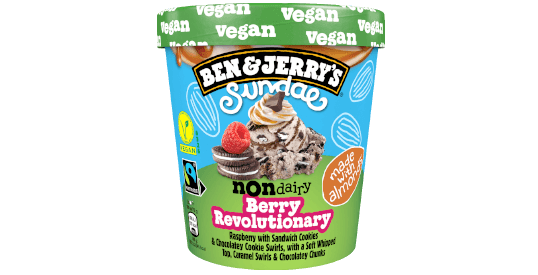 Produktbild Ben & Jerry's Non-Dairy Eis Berry Revolutionary Sundae