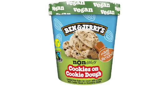 Produktbild Ben & Jerry's Non-Dairy Eis Cookies on Cookie Dough