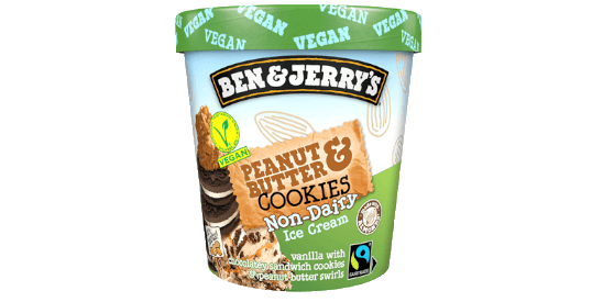 Produktbild Ben & Jerry's Non-Dairy Eis Peanut Butter & Cookies