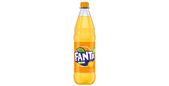 Produktbild Fanta Orange 1,0l